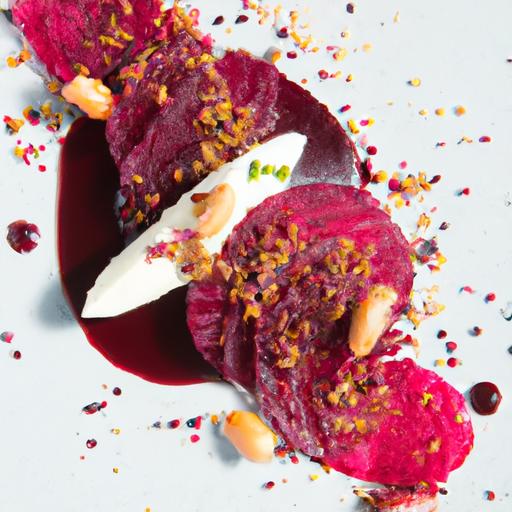 Beet Tartare Elegance: Capers & Dijon Flavor ‌Fusion