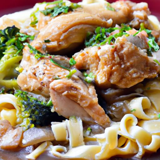 Cozy Up with Classic Homemade⁣ Chicken and Noodles Delight