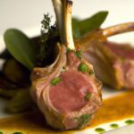 Savor Double-Cut Lamb Loin Chops with Garlic Confit Magic