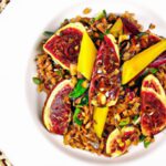 Wholesome Farro & Fig Salad with Zesty Balsamic Vinaigrette