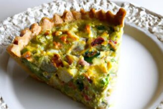 Savory Leek & Potato Tart: Creamy Filling Delight