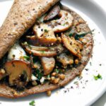 Savory Buckwheat Galettes Filled with Earthy Mushroom Magic