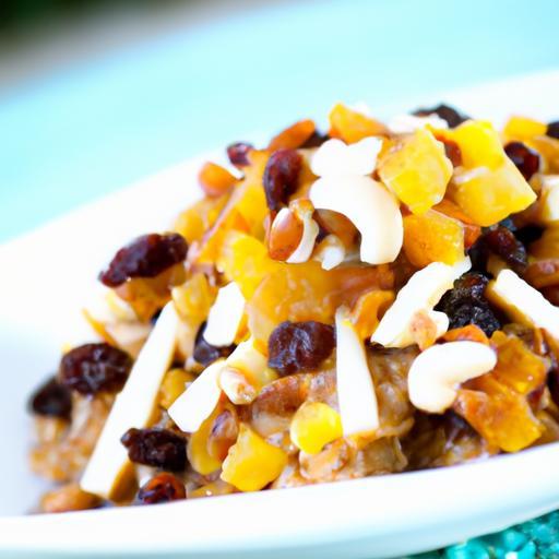 Tropical Twist: Coconut Quinoa with Pineapple & Almonds Delight