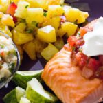 Tropical Twist: Savory Salmon Paired with Zesty Mango Salsa