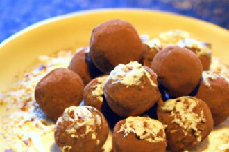 Decadent Dark Chocolate Coconut Truffles: A Blissful Treat