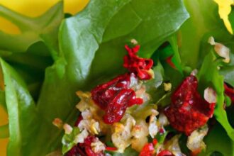 Bright & Healthy: Amaranth and Roasted Red Pepper Salad