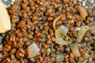 Mujadara Magic: Hearty Lentils & Rice with Sweet Onions