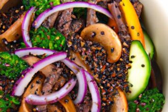 Nourish Your Day: Spelt Berry Bowl with Roasted Veggies
