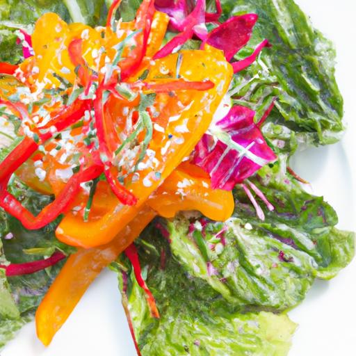 Bright & Healthy: Amaranth and Roasted Red Pepper Salad