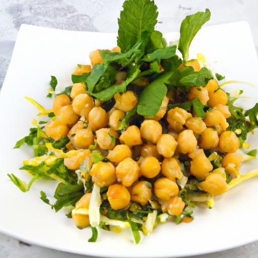Refreshing Bulgur & Chickpea Salad with Zesty Mint Twist