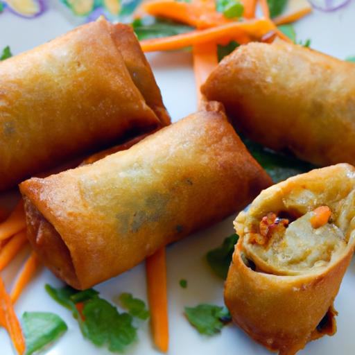 Crispy Vegan Egg Rolls: A Flavorful Plant-based Delight
