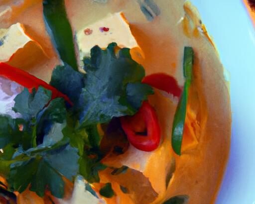 Savor the Flavor: Crafting Thai Coconut Curry with Tofu