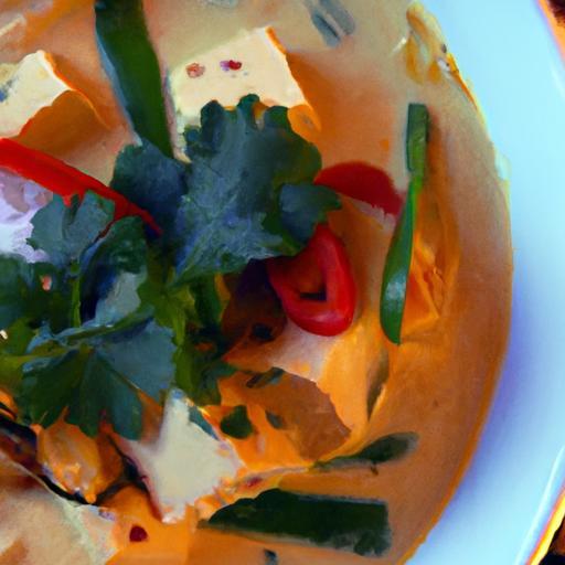 Savor the Flavor: Crafting Thai Coconut Curry with Tofu