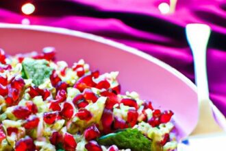 Refreshing Bulgur Salad with Pomegranate & Mint Zest