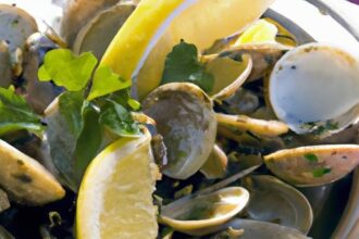 Zesty Baked Clams with Lemon & Parsley: A Savory Delight