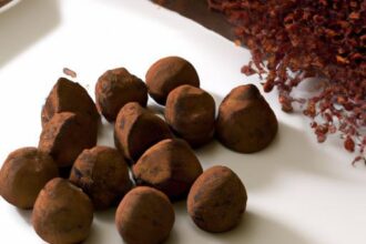 Indulge in Earl Grey Infused Dark Chocolate Truffles Delight