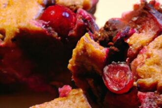 Tangy Twists: Madras-Style Orange Cranberry Brownies Recipe