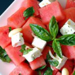 Refreshing Watermelon & Feta Salad with Basil Bliss