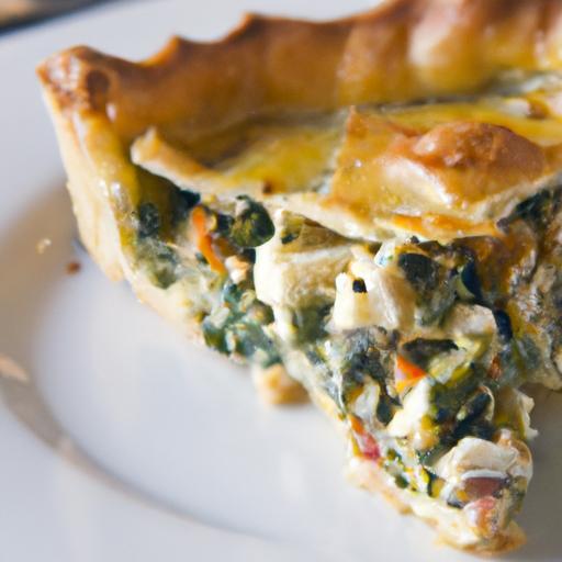 Crisp Phyllo Crust Meets Savory Spinach and Feta Tart