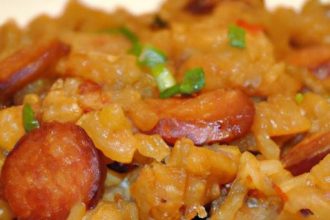 Savor Vegan Jambalaya: Flavorful Plant-Based Sausage Twist