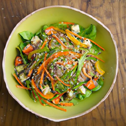 Refreshing Buckwheat Noodle Salad with Savory Sesame Dressing
