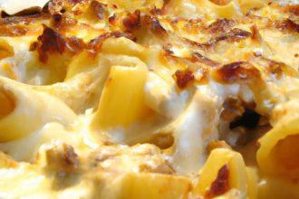 Rigatoni Meets Greek Pastitsio: Baked Meat Sauce & Béchamel