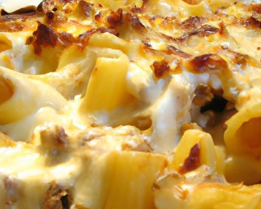 Rigatoni Meets Greek Pastitsio: Baked Meat Sauce & Béchamel