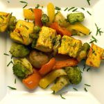 Savor the Flavor: Marinated Barley & Veggie Skewers Grilled