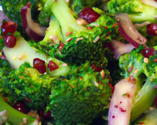 Roasted Broccoli & Cranberry Salad: A Flavorful Twist