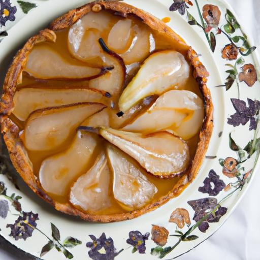 Delightful Pear and Ginger Tart: A Savory-Sweet Treat