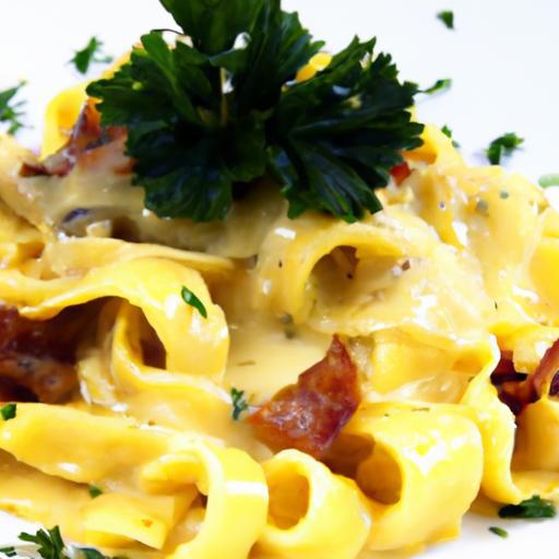 Fettuccine Carbonara: A Creamy Twist on a Classic Pasta