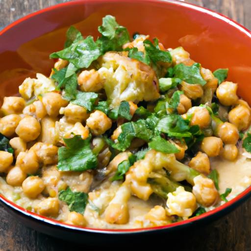 Hearty Cauliflower and Chickpea Curry: A Flavorful Delight