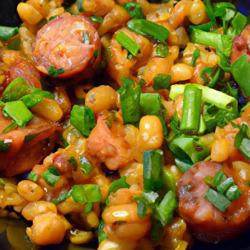 Savor Vegan Jambalaya: Flavorful plant-Based Sausage Twist