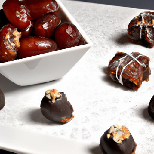 Decadent Delight: Almond-Stuffed Dates Dipped in Chocolate