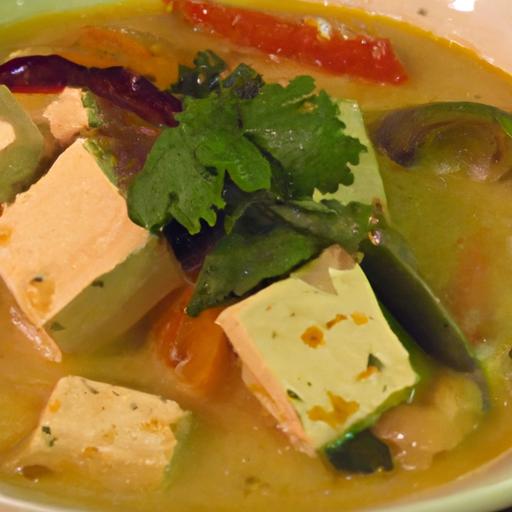 Savor⁢ the Flavor: Crafting Thai Coconut Curry with Tofu