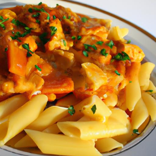 Penne Meets Paprikash: Creamy Hungarian Chicken Delight