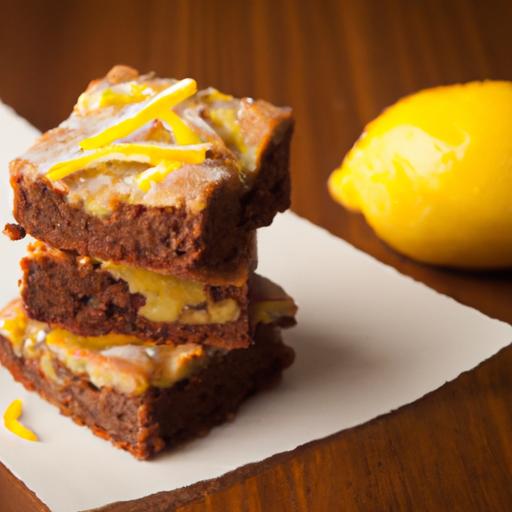 Whiskey-Style Sour Lemon Brownies: A Zesty Twist on Classics