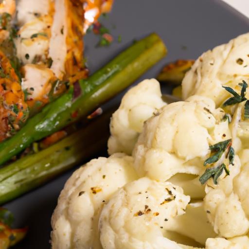 Elevate Your Meal with Cauliflower Steaks & Zesty herb Sauce