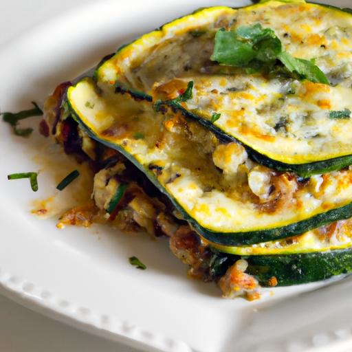 Layers of Flavor: A Delicious Vegetarian Zucchini Lasagna Guide