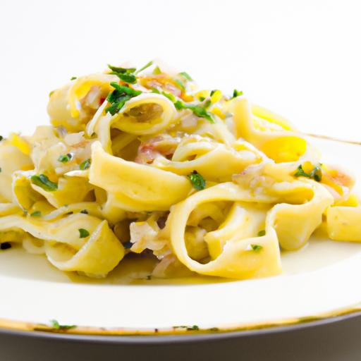 Fettuccine Carbonara: A Creamy Twist on a Classic Pasta