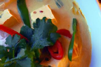 Savor the Flavor: Crafting Thai Coconut Curry with Tofu