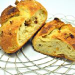 Rustic Homemade Olive & Cheese Bread: A Savory Delight