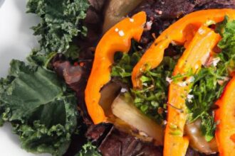 Savor the Flavor: Grilled Sweet Potato & Kale Salad Delight