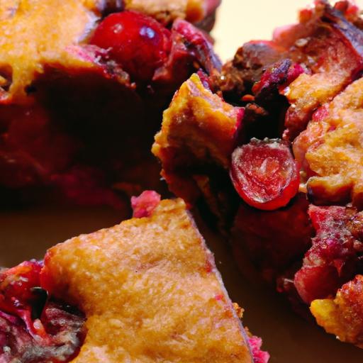 Tangy Twists: Madras-Style Orange Cranberry Brownies Recipe
