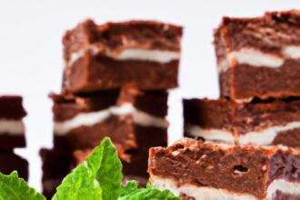 Refreshing Twist: Mojito-Style Mint & Lime Brownies Recipe
