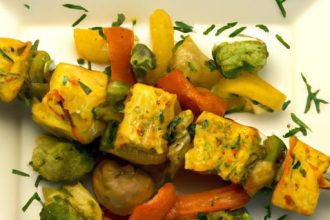 Savor the Flavor: Marinated Barley & Veggie Skewers Grilled