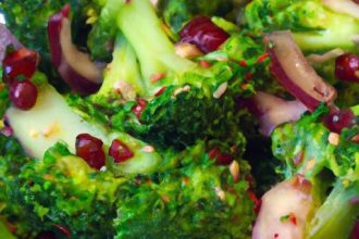Roasted Broccoli & Cranberry Salad: A Flavorful Twist