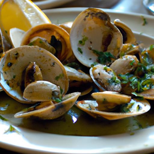 Zesty Baked Clams with Lemon & Parsley: A Savory Delight