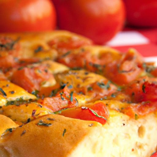 Tomato⁤ Focaccia⁤ Bread: A Savory Slice of‍ Italian⁢ delight
