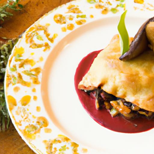 Beet Wellington Delight: A Mushroom Duxelles Masterpiece